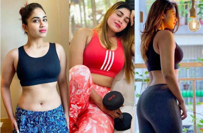 Fitness and Saree Combo